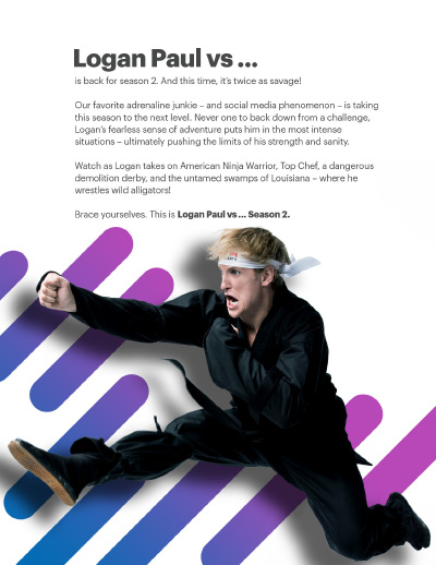 Logan Paul Season 2 Press Kit Page 3