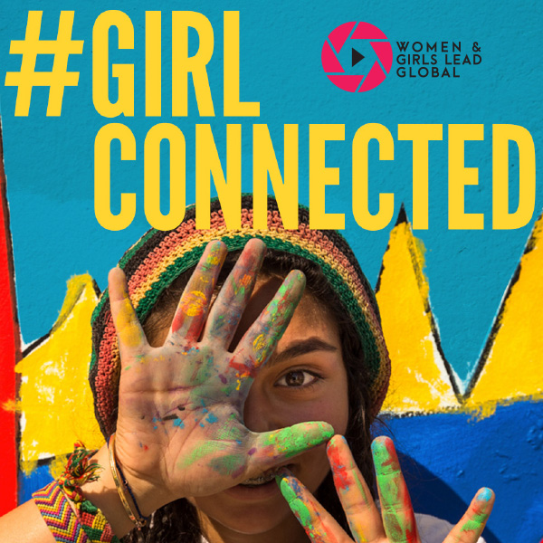 Women & Girls Lead Global "Girl Connected" / Postcard